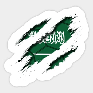 Saudi Arabia Football Sticker